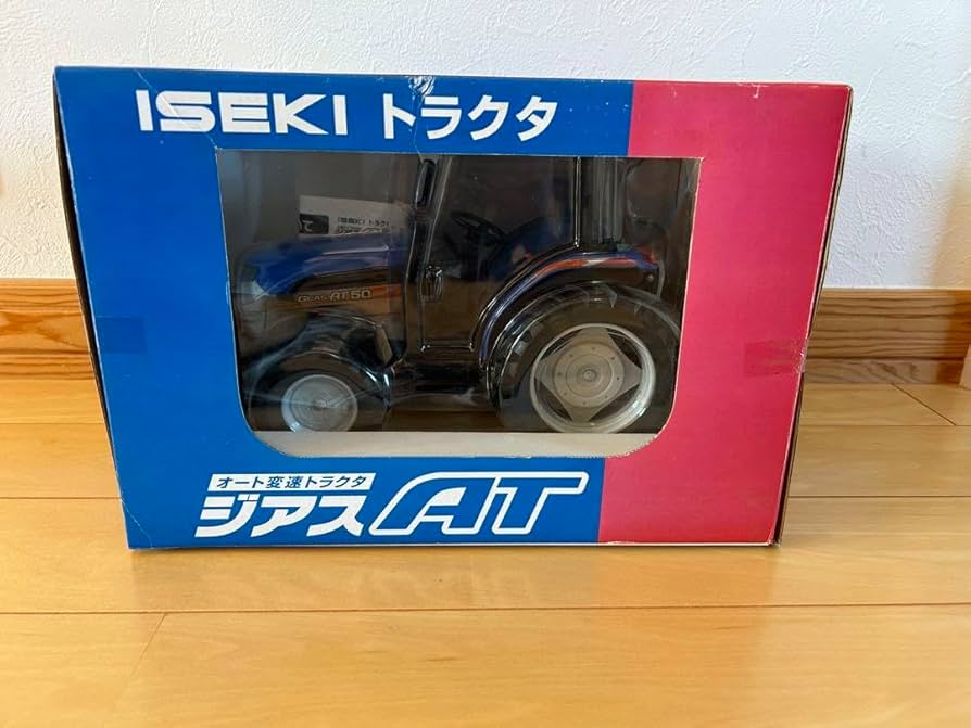 イセキ　トラクター　ISEKI　GEAS NTA　農機具　ミニカー　模型 イセキ ISEKI GEAS NTA トラクター LEDライト付 ミニカー - メルカリ